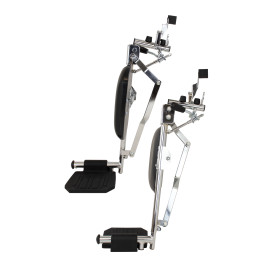 10273 Dynarex Articulating Leg Rests, 1 pair/box Questions & Answers
