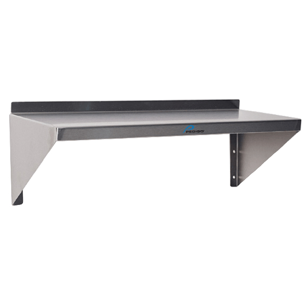 P-630-SS Pedigo Stainless Steel Utility Shelf, 6" x 30" Questions & Answers