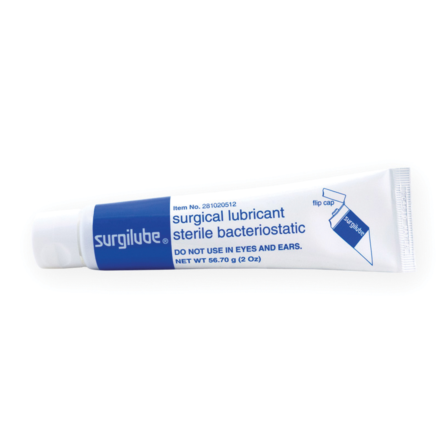 HR Healthcare SURGILUBE® 0281-0205-12 SURGILUBE® 2oz (56.7gm) Tube Flip-Top Cap (Laminated Tube), 12/bx , box Questions & Answers