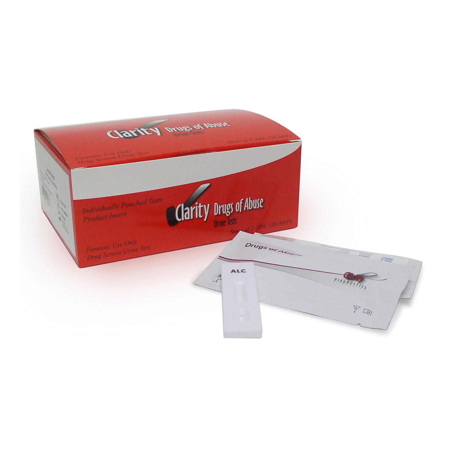 Clarity Diagnostics, LLC CD-DAL-201 Urine Alcohol Test Cassette, 25/bx , box Questions & Answers