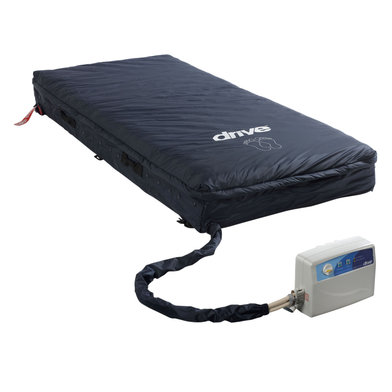 14508 Drive Medical Med-Aire Essential 8" Alternating Pressure and Low Air Loss Mattress System***Discontinued*** Questions & Answers